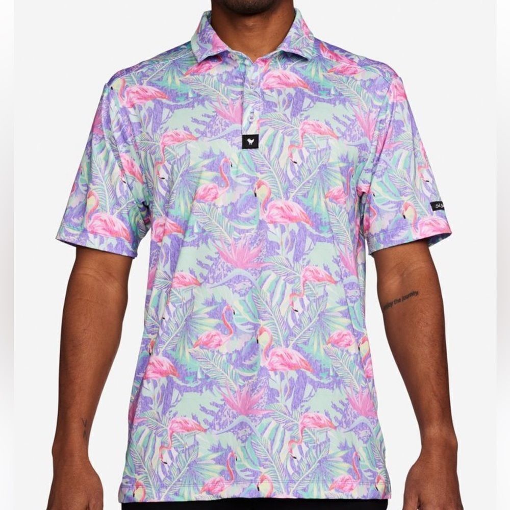 BAD‎ BIRDIE Mingos Polo S NWT in packaging